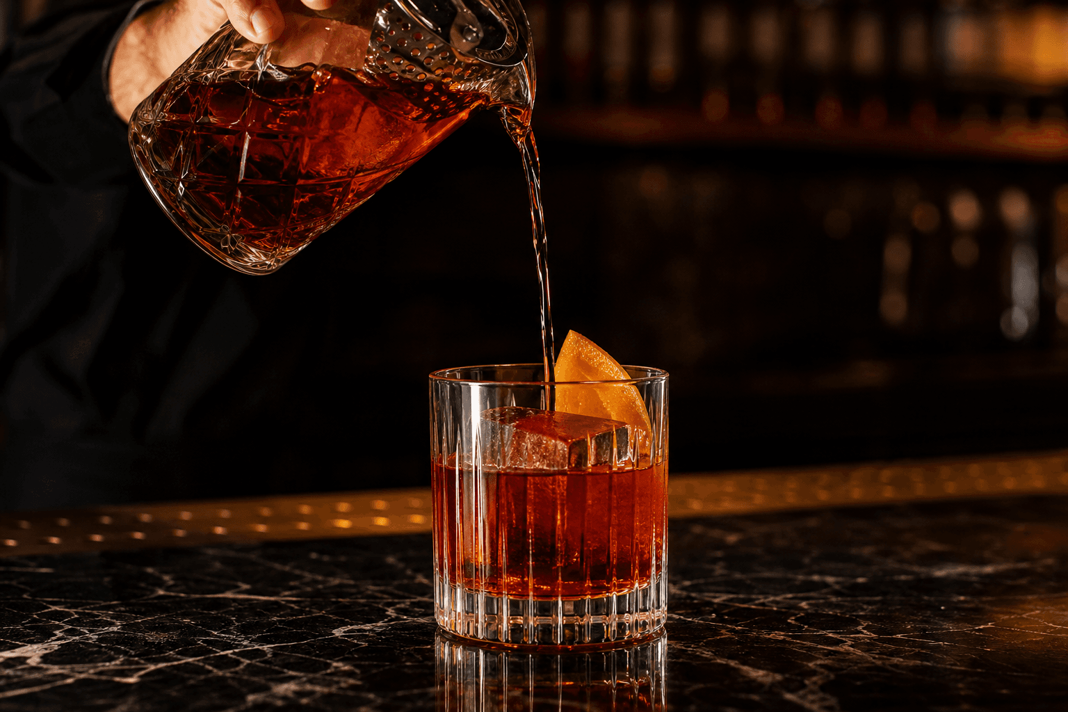 Signature negroni pour